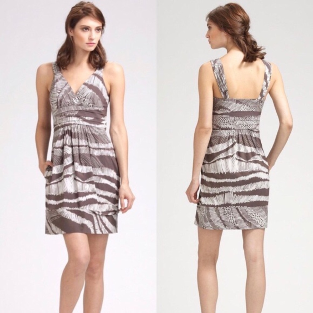 BCBGMaxAzria Sundress in Cocoa Combo